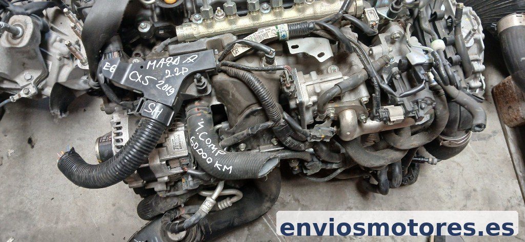 Motor usado Mazda CX-5 2.2 D – Código SH — foto 4