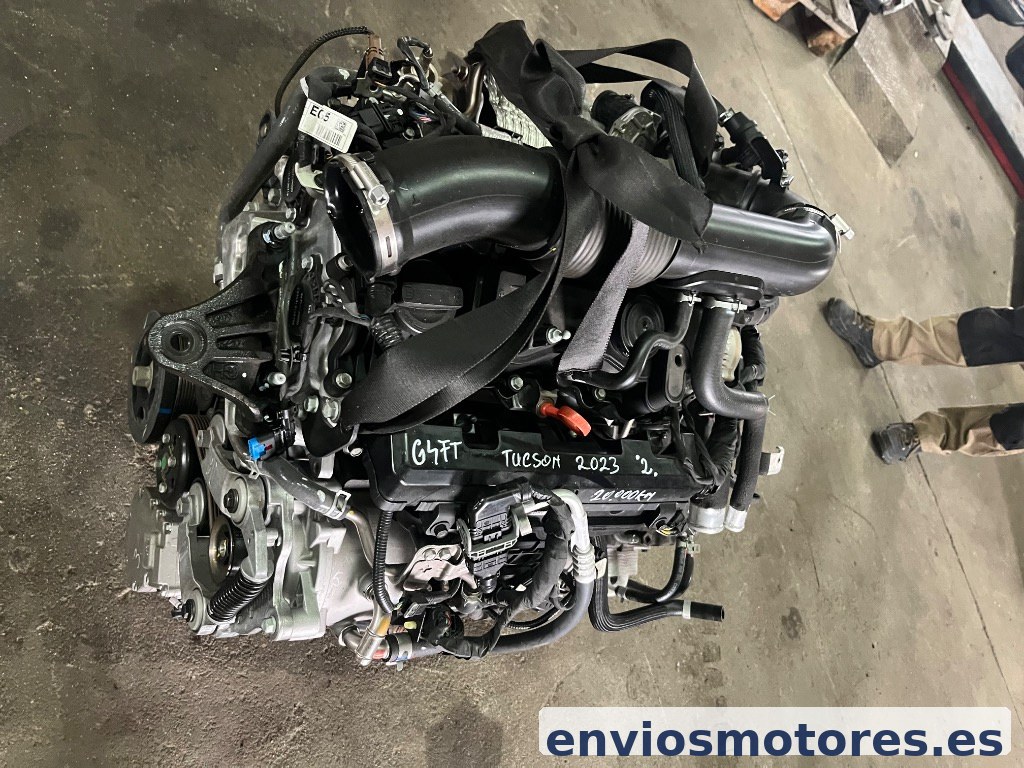 Motor usado original Hyundai Tucson 1.6 Hybrid – Código G4FT — foto 4