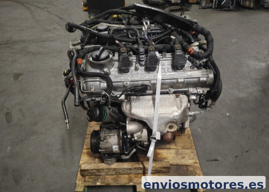 Motor usado Maserati Ghibli 3.0 Bi-Turbo gasolina – Código M156B — foto 3