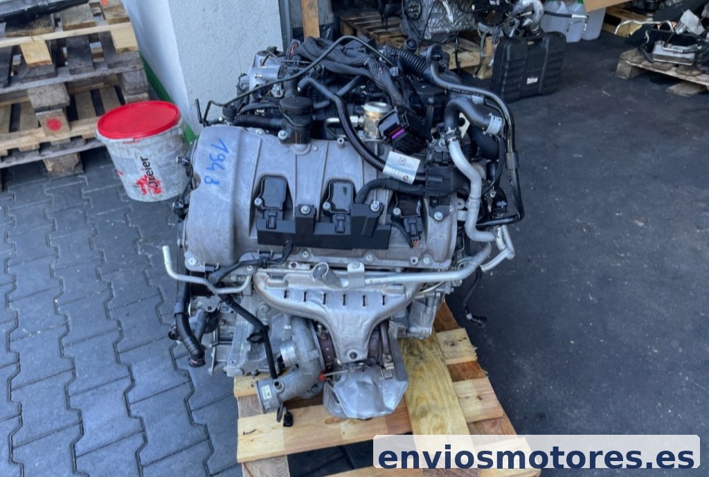 Motor usado Porsche Panamera 3.0 gasolina – Códigos CWD / MCW.DA — foto 2