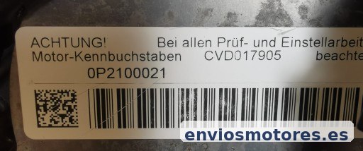 Motor usado Porsche Panamera 971 4.0 – Código CVD — foto 5