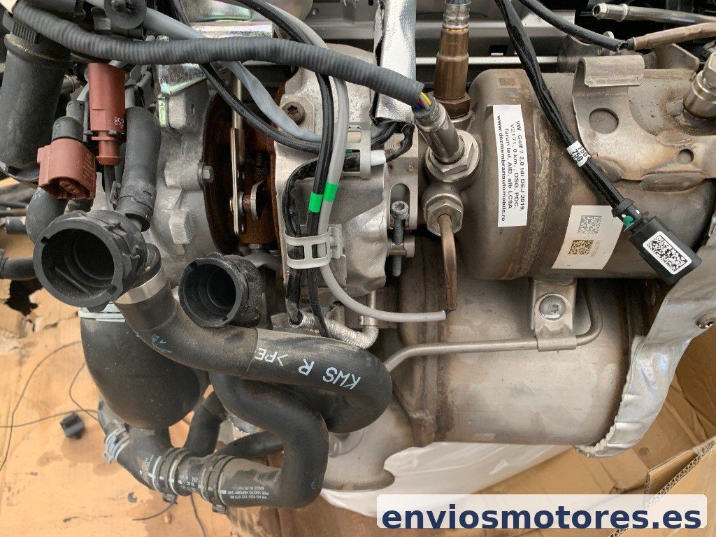 Motor usado Volkswagen Golf 7 2.0 TDI – Código DEJ / DEJA — foto 2