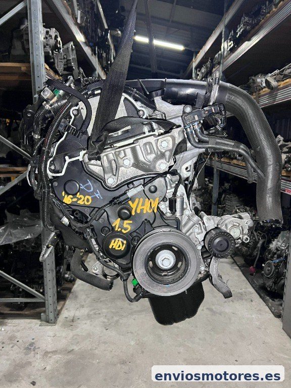 Motor usado Peugeot 308 / Citroën C4 / Ford Focus 1.5 HDi – Código YH01